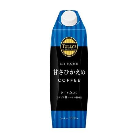 [伊藤園]屋根型キャップ付き紙タリーズマイホーム微糖 1L1000ml×6本(1ケース)