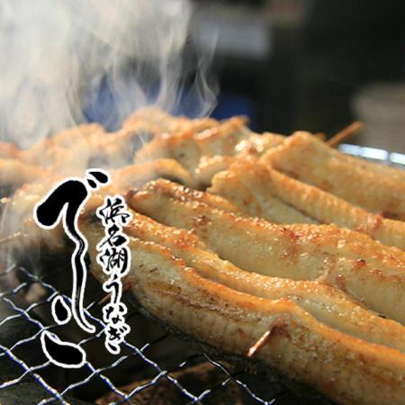 [ヤママツ村田商店]ブランド鰻[でしこ]×ヤママツ村田商店 炭火白焼き(大串サイズ)2串150g×2