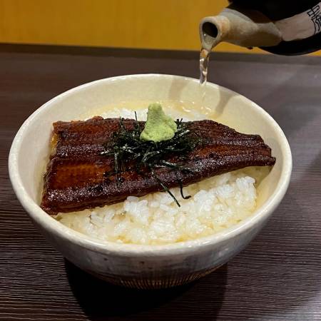 [うなぎ割烹 みかわ三水亭]三河産鰻 「お茶漬け」出汁付セット2食分
