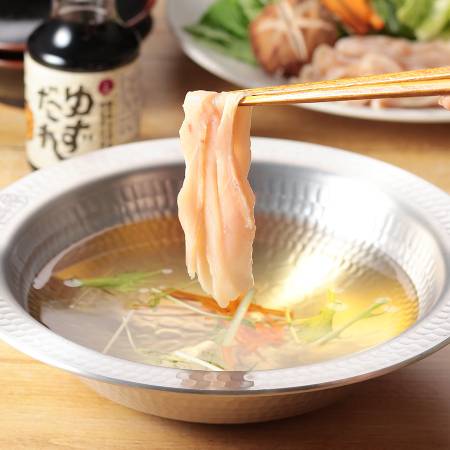 [デリカ食品工業]「名古屋コーチン」しゃぶしゃぶセット4〜5人前