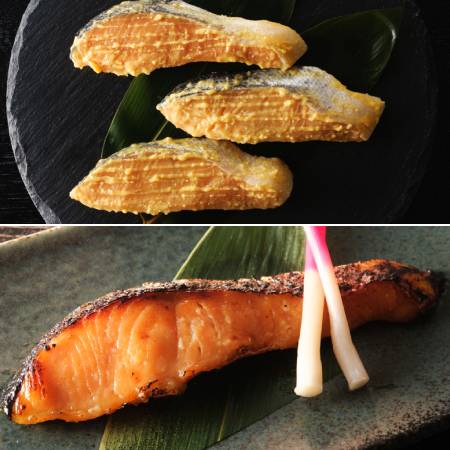 [シーフード エム・エム]「銀鮭」西京漬け 70g×8切