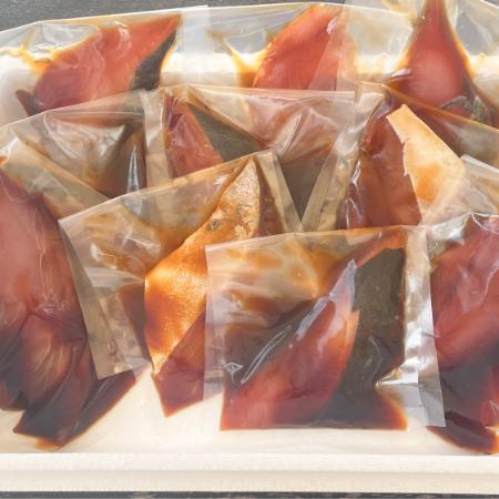 [岬水産][個包装]天然「はまち」醤油漬け 10袋セット