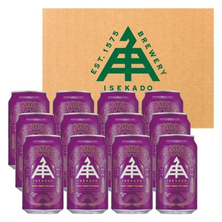 [伊勢市制20周年記念][ISEKADO]「ビール」『 West Coast Pilsner』 12缶セット