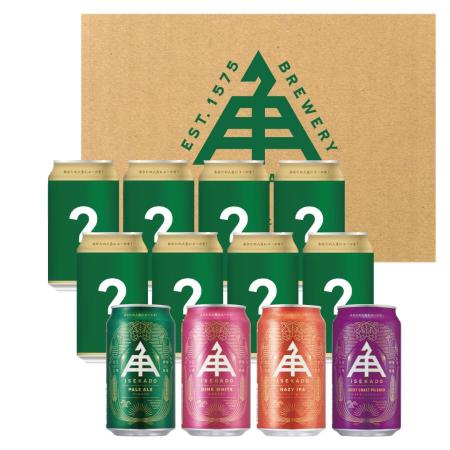 [ISEKADO]新定番「ビール」4種4缶&限定「ビール」8缶セット(計12缶)
