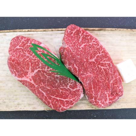 [丸中本店]A5等級「松阪牛」赤身ステーキ用(モモ)200g×2枚