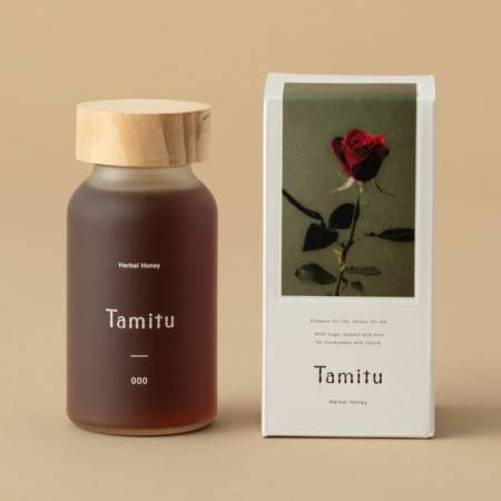 [Tamitu]ハーブ・スパイスはちみつ(ダマスクローズのスパイシーなハーバルハニー)「Herbal Honey 000」250g