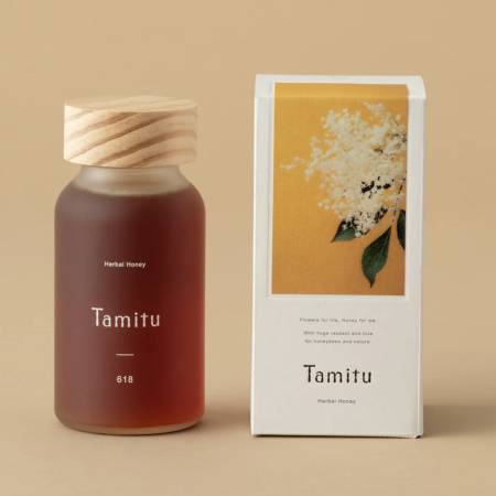 [Tamitu]ハーブ・スパイスはちみつ(生姜とマヌカのハーバルハニー)「Herbal Honey 618」250g