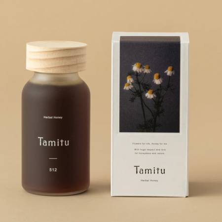 [Tamitu]ハーブ・スパイスはちみつ(ラベンダーとカモミールのハーバルハニー)「Herbal Honey512」250g