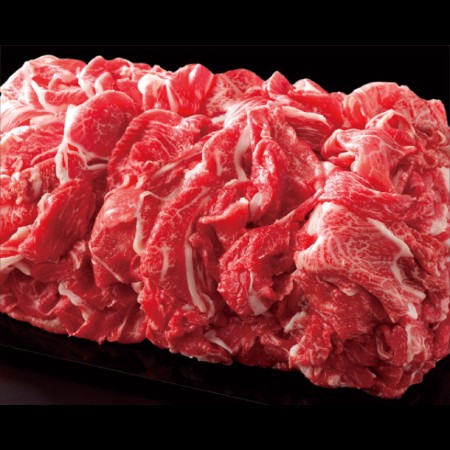 [柿安本店]「国産黒毛和牛」小間きれ600g