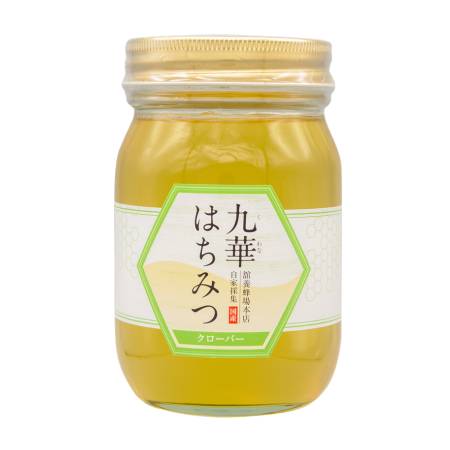 [舘養蜂場本店]「九華はちみつ」(クローバー)500g