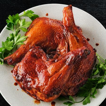 [鳥文]三重県産「伊勢どり」ローストチキンレッグ(秘伝のタレ味)3本入り