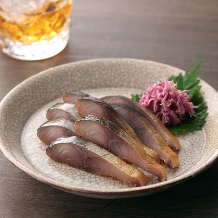 [海童工房 魚寅]"伊勢志摩安乗産"「天然鯖」冷燻製125g×5(計625g)(Mku-004)