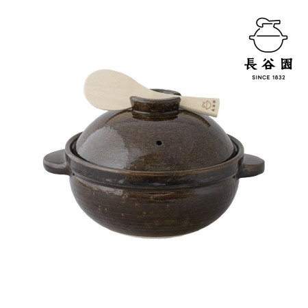[伊賀焼窯元 長谷園]かまどさんプレミアム 二合炊き 飴