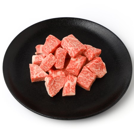 [大道精肉店]A5等級「伊賀牛」サイコロステーキ用(サーロイン)2パック(計400g)