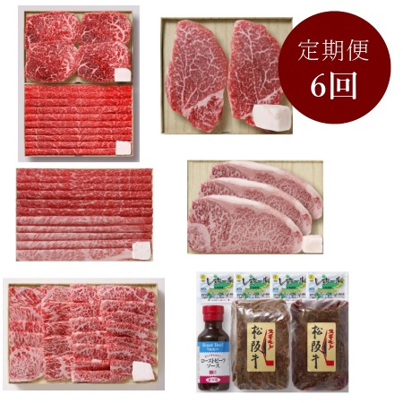 [お肉の専門店スギモト/竹内牧場]「松阪牛」5等級ヒレ肉含む[6ヵ月定期便]