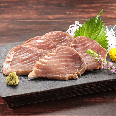 [紀伊長島]「本鮪」 炙り中トロ(スライス済)100gx2(計200g)