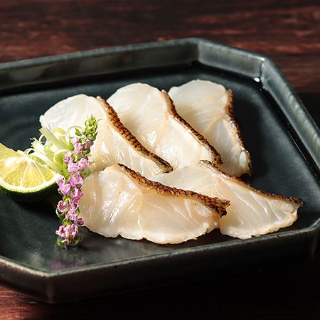 [紀伊長島]「本クエ」 炙り刺身80gx2(計160g)