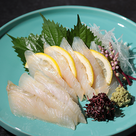 [紀伊長島]「平目」 刺身(スライス済)100gx3(計300g)