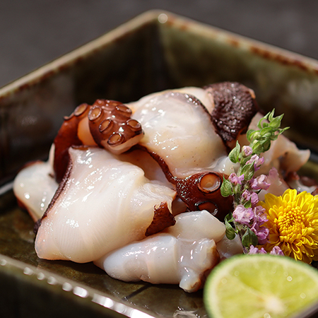 [紀伊長島]「たこ足」 炙り刺身(スライス済)100gx3(計300g)