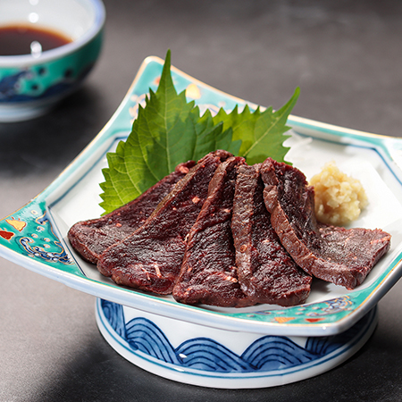 [紀伊長島]「くじら」 尾の身タタキ(スライス済)100gx3(計300g)