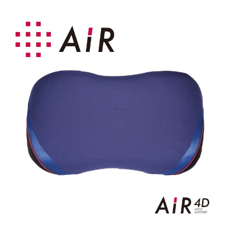 [nishikawa/西川]AiR[エアー]4Dピロー/高め/配色:ダークブルー