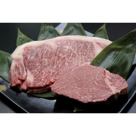 [ひょうたんや]A4-A5等級「近江牛」ステーキ用2種セット(フィレ・サーロイン)計350g