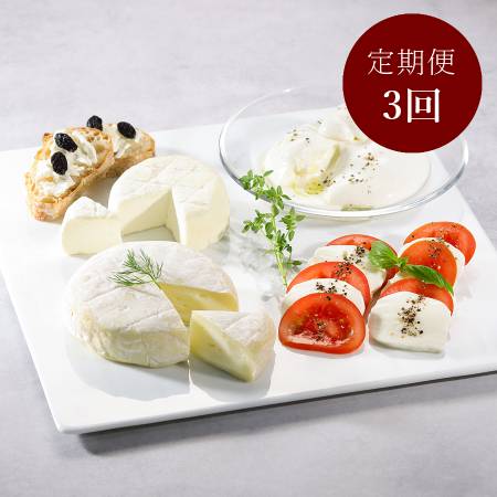 [Lactoserum]「フレッシュ&熟成チーズ」4種(モッツアレラ・ブッラータ・つやこフロマージュ・ツツー)計480g[3ヵ月定期便]