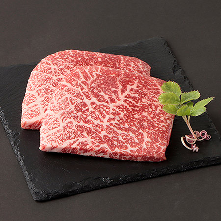 [小島食品/澤井牧場]A4等級以上「近江牛」赤身ステーキ用(モモ)150g×2(計300g)