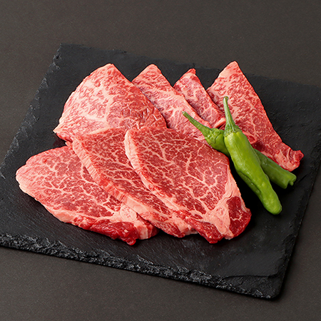 [小島食品/澤井牧場]A4等級以上「近江牛」赤身焼肉用2種セット(ヒレ・ランプ)各100g(計200g)