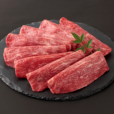 [小島食品/澤井牧場]A4等級以上「近江牛」赤身すき焼き用(モモ)500g