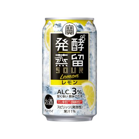 [タカラ]「発酵蒸留サワー」(レモン)350ml×24本