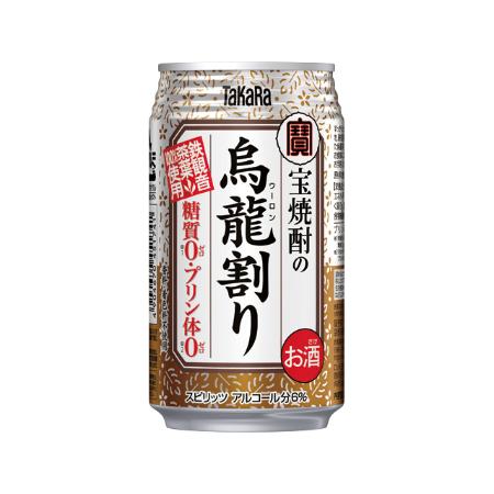 [タカラ]宝焼酎の烏龍割り335ml×24本