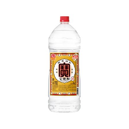 [タカラ]宝焼酎25度エコペット4L×4本