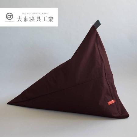 [tetra]8号帆布 こげ茶 ビッグサイズ ビーズクッション座椅子 テトラ