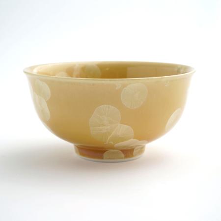[陶あん]花結晶 茶碗(金花)