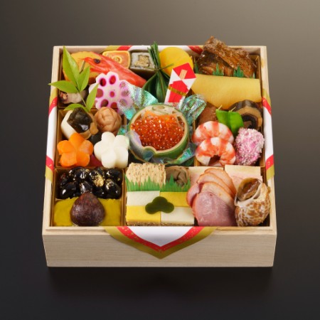 [京料理濱登久]おせち一段重(冷蔵/2〜3人前)[12月31日お届け]