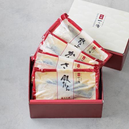 [京都一の傳]『都』蔵みそ漬4切入 京都老舗の西京漬 [GG-14]