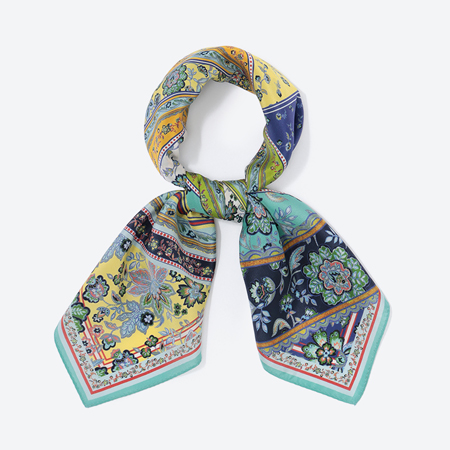 [MACOOL]シルクスカーフIVY