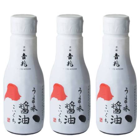 [京都吉兆]「うま味醤油」3本入