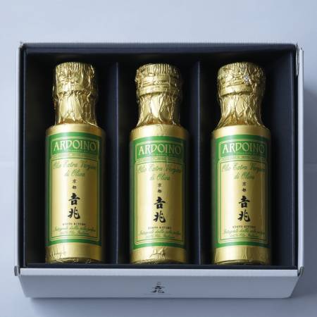 [京都吉兆]「エキストラヴァージン オリーブオイル」3本入