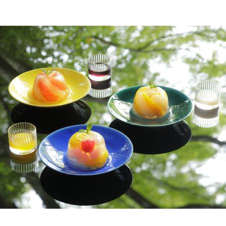 [京都吉兆]「フルーツゼリー寄せ」 3個入