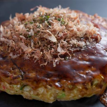 [簡単電子レンジ][京都 川端二条 夢屋]"ふわふわ"「お好み焼き」 3枚