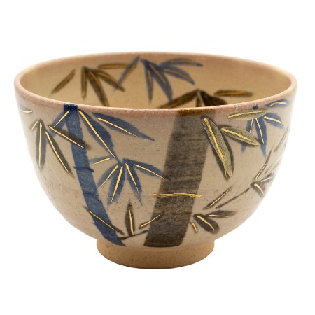 [北哉窯]抹茶碗 御本手 竹