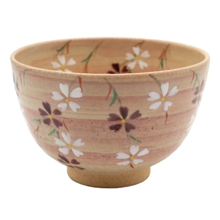 [北哉窯]抹茶碗 御本手 桜