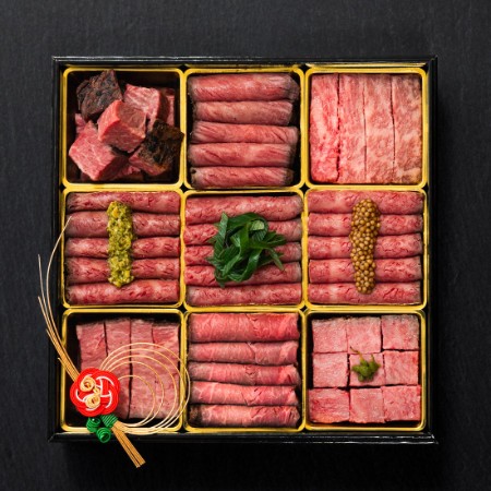 [踊るローストビーフともや]ローストビーフ専門店が作る「肉おせち」一段重4〜5人前[12月31日お届け]