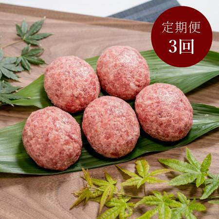 [ABCフーズサービス]「牛タン」ハンバーグ130gx5(計650g)[3ヵ月定期便]