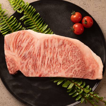 [京都丹波牧場]"長期肥育"黒毛和牛「平井牛」A5ランクステーキ用(サーロイン)300g