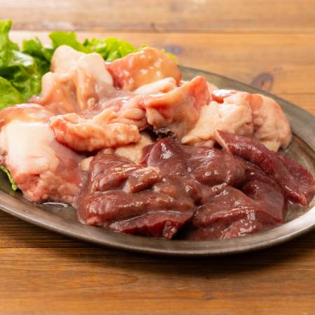 [京都丹波牧場]"長期肥育"黒毛和牛「平井牛」A5ランクミックスホルモン250g×2(計500g)