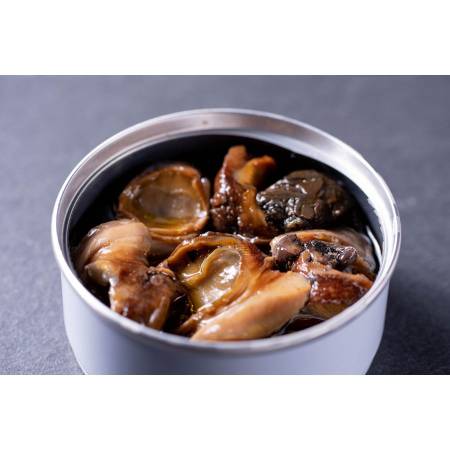 [蟹の匠 魚政]サザエの缶詰「京都産のサザエの昆布オイル煮」3缶