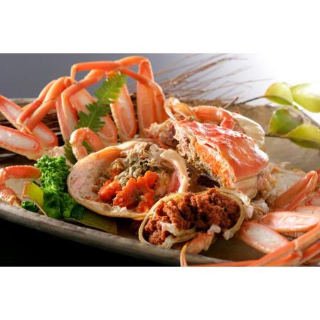 [北畿水産]「釜ゆでせこ蟹」(小サイズ130g〜150g×8匹入り)[11月出荷分]